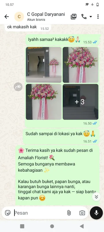Pengiriman Karangan Bunga Bantar Panjang Tigaraksa