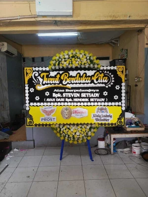 Papan Bunga di Bantar Panjang Tigaraksa