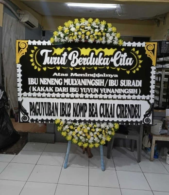 Papan Bunga di Bantar Panjang Tigaraksa